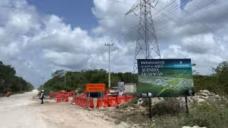 Inician trabajos de ampliación de la avenida Huayacán de Cancún; costará más de 3 mil millones