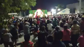 Feligreses católicos celebran a la Virgen de Guadalupe en Felipe Carrillo Puerto