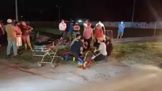 La mujer fue trasladada al Hospital General de Chetumal