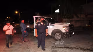 La grúa sufrió un golpe duro