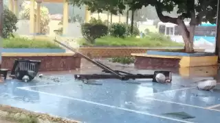 Así se vivió el paso de la Tormenta Tropical Grace en municipios de Yucatán: FOTOS