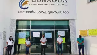 Los colaboradores sindicalizados indicaron que el responsable del Área de Agua Potable de la Conagua en Q.Roo los maltrata