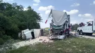 A pesar de lo aparatoso del accidente, no hubo lesionados de gravedad