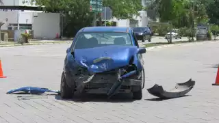 El vehículo Chevy fue el más dañado