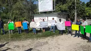 Los quejosos indicaron que el INPI incumplió con los acuerdos de mejorar sus condiciones de trabajo, por lo que se unieron a la protesta que se realiza a nivel nacional