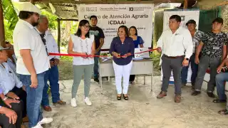 Gobierno Federal inaugura Centro de Atención Agraria en Hopelchén; dará servicio a 23 ejidos