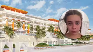 La turistas indicó que el hombre se le acercó mientras estaba en una de las albercas del Hotel Nickelodeon en la Riviera Maya