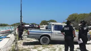 Se presume que el hombre desapareció a causa de las fuertes olas en el mar de Progreso