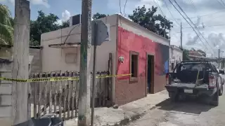Tras el auxilio, llegaron elementos de la Policía Municipal para acordonar el área