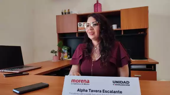 La líder de Morena en Yucatán dijo que es momento de “al Estado llegue la Cuarta Transformación al 100 por ciento” La líder de Morena en Yucatán dijo que es momento de “al Estado llegue la Cuarta Transformación al 100 por ciento”