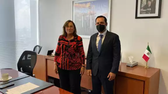 Rocío Nahle es la secretaria de Energía del Gobierno de México Rocío Nahle es la secretaria de Energía del Gobierno de México