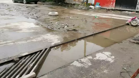 Vecinos se quejan del ayuntamiento de Ciudad del Carmen ya que hasta el momento no han hecho nada. Foto: Irene Barradas