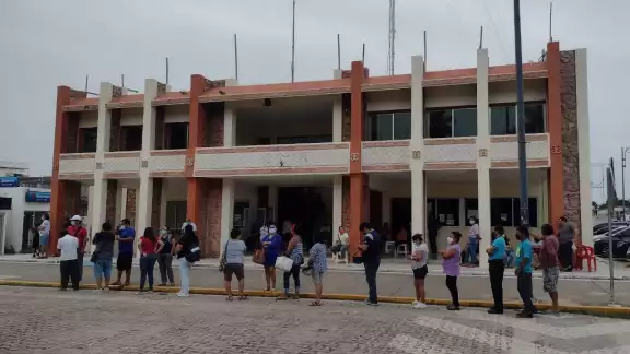 Más de 240 trabajadores activos acudieron al llamado en Felipe Carrillo Puerto
