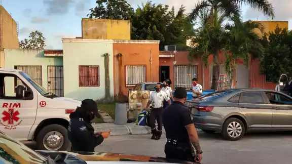 Atacan a un elemento de Seguridad Pública en Cancún Atacan a un elemento de Seguridad Pública en Cancún