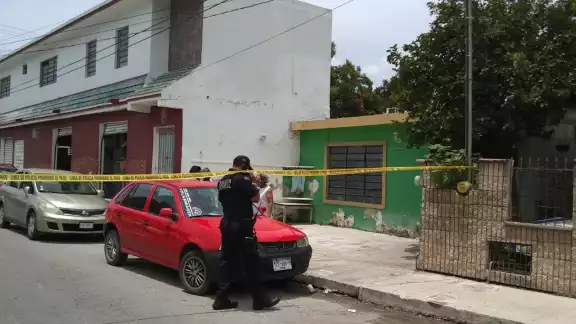 El lugar fue acordonado por la Secretaría de Seguridad Pública
