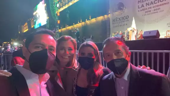El Gobernador de Yucatán, Mauricio Vila Dosal asistió este día a la ceremonia en la que el Presidente Andrés Manuel López Obrador El Gobernador de Yucatán, Mauricio Vila Dosal asistió este día a la ceremonia en la que el Presidente Andrés Manuel López Obrador