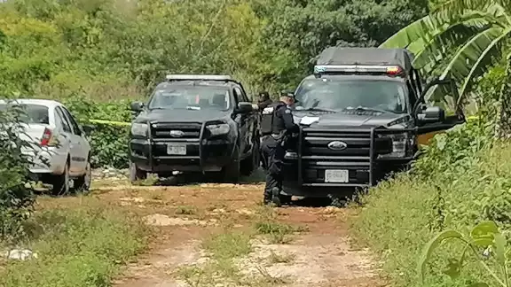 La policía llegó a acordonar la zona en Ticul