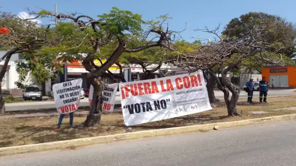 Aseguraron que se estaba realizando una elección “a modo” para continuar en el poder