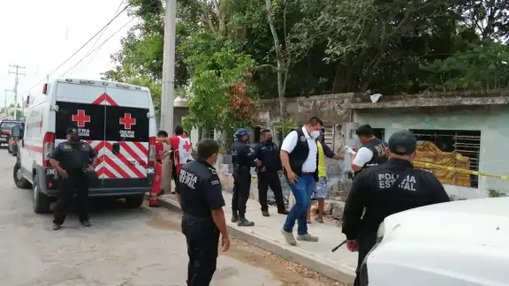 El lugar fue acordonado por la policía El lugar fue acordonado por la policía