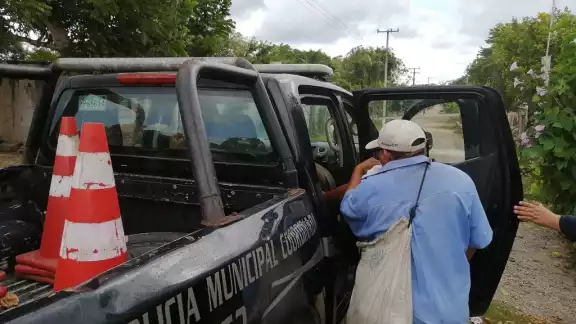 El hombre fue trasladado al hospital San Carlos de Tzimín El hombre fue trasladado al hospital San Carlos de Tzimín