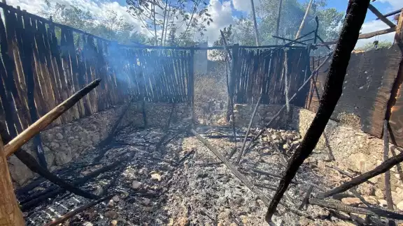 No hubo lesionados, solamente daños materiales No hubo lesionados, solamente daños materiales