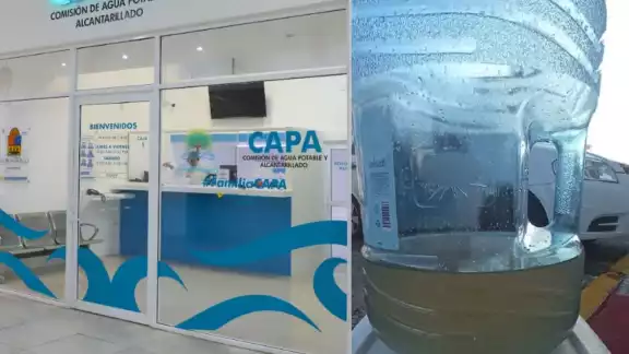 La CAPA no ha hecho mención sobre el por qué el agua suministrada a la colonia Maya Real en Chetumal llegue de color marrón La CAPA no ha hecho mención sobre el por qué el agua suministrada a la colonia Maya Real en Chetumal llegue de color marrón