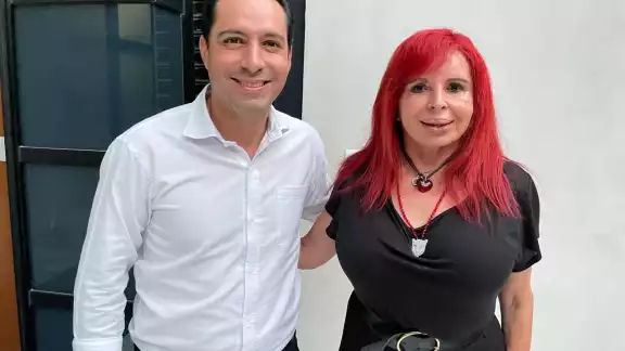 Mauricio Vila y Layda Sansores sostuvieron una reunión en Yucatán de la cual no se informaron los temas tratados