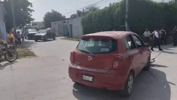 La mujer sufrió lesiones en la pantorrilla derecha La mujer sufrió lesiones en la pantorrilla derecha