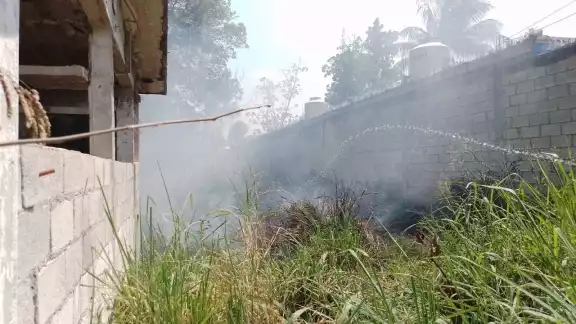 El fuego se habría originado por el efecto lupa