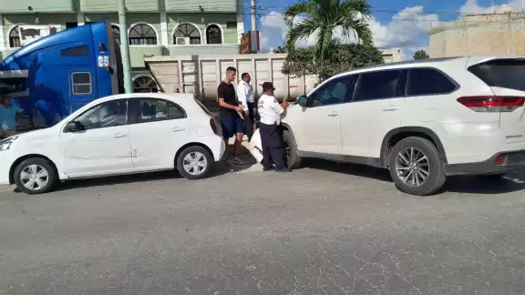 La turista alemana resultó con herida leves La turista alemana resultó con herida leves