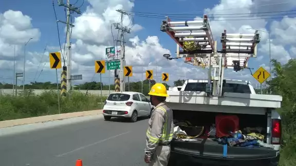 El servicio de energía eléctrica ya fue restablecido en la zona afectada