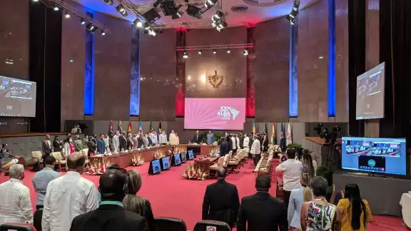 La ALBA se realizó este día en Cuba y reúne a Nicaragua y Venezuela, quienes fueron excluidas por Estados Unidos de la Cumbre de las Américas La ALBA se realizó este día en Cuba y reúne a Nicaragua y Venezuela, quienes fueron excluidas por Estados Unidos de la Cumbre de las Américas