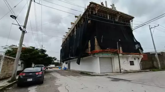 Personal de Protección Civil declaró 'no funcional' el área del crematorio hasta la finalizar la construcción de la funeraria
