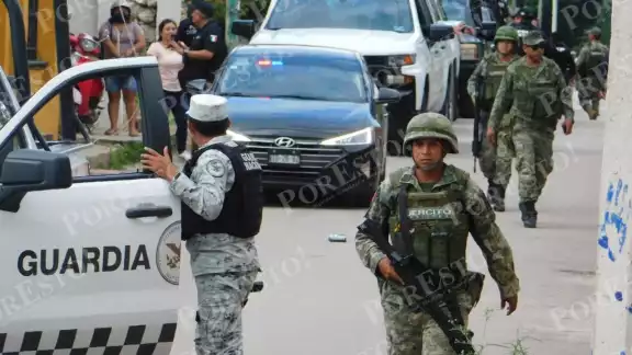 El operativo fue realizado por la Guardia Nacional y el Ejército El operativo fue realizado por la Guardia Nacional y el Ejército