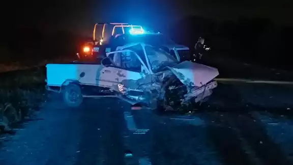 La unidad quedó destrozada y terminó en pérdida total La unidad quedó destrozada y terminó en pérdida total