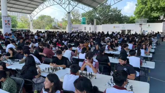 El Festival del Ajedrez se realizó en el domo Jacinto Canel de Cancún