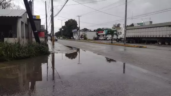 Algunas calles del municipio de Felipe Carrillo Puerto, en Quintana Roo, lucieron con acumulación de agua de lluvia este 30 de mayo Algunas calles del municipio de Felipe Carrillo Puerto, en Quintana Roo, lucieron con acumulación de agua de lluvia este 30 de mayo