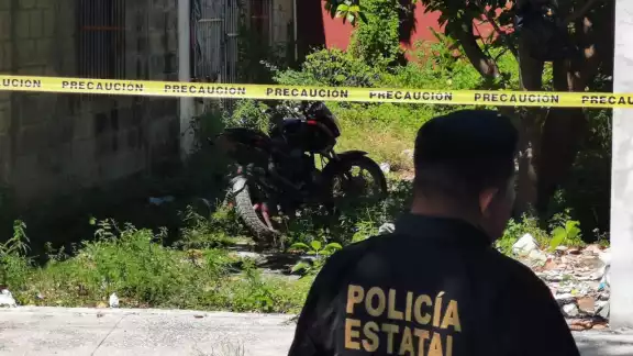 Autoridades acordonaron el área para las investigaciones