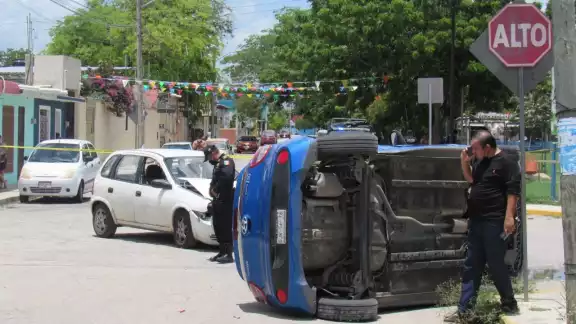 En el sitio llegaron elementos de la Secretaría de Seguridad Pública En el sitio llegaron elementos de la Secretaría de Seguridad Pública
