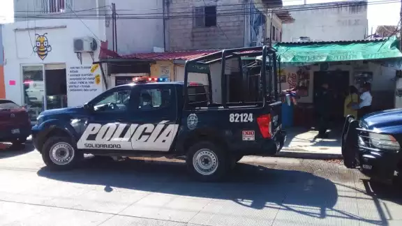 El sujeto había amagado con un arma blanca a la mujer El sujeto había amagado con un arma blanca a la mujer