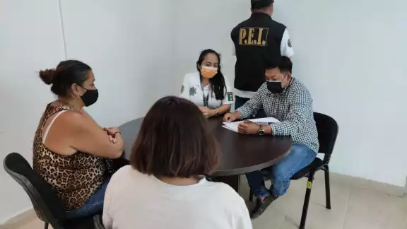 La menor fue encontrada en el puerto de Sabancuy La menor fue encontrada en el puerto de Sabancuy