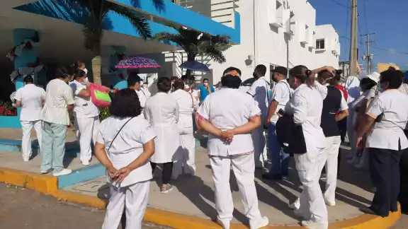 Los empleados de la salud en Chetumal recibirán parte del Bono COVID-19 Los empleados de la salud en Chetumal recibirán parte del Bono COVID-19
