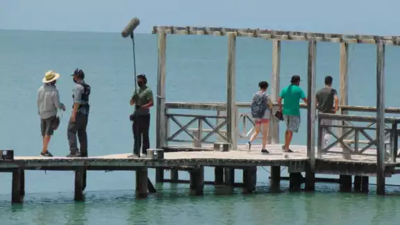 Inician grabaciones de serie para Netflix en Champotón