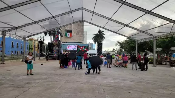 Las lluvias comenzaron esta tarde en Campeche Las lluvias comenzaron esta tarde en Campeche