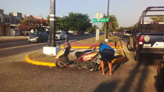 Uno de los motociclistas lesionados fue hospitalizado Uno de los motociclistas lesionados fue hospitalizado