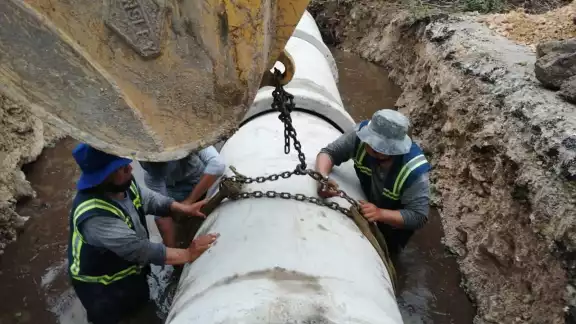 Construyen nuevo paso de agua para evitar futuras inundaciones en Progreso