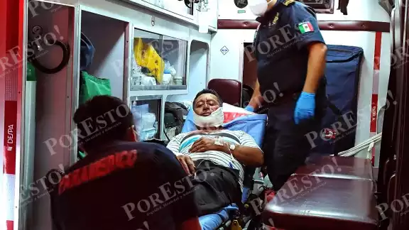 El hombre fue trasladado gravemente herido al hospital San Carlos de Tizimín El hombre fue trasladado gravemente herido al hospital San Carlos de Tizimín