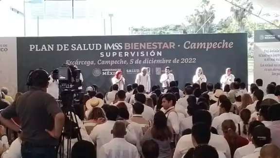 El plan IMSS-Bienestar arrancará en Campeche El plan IMSS-Bienestar arrancará en Campeche