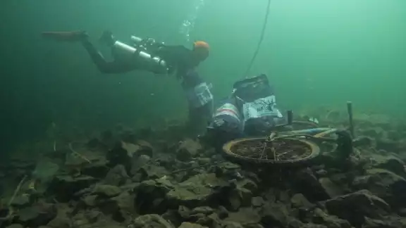 Bicicletas fueron halladas en cenotes de Yucatán Bicicletas fueron halladas en cenotes de Yucatán