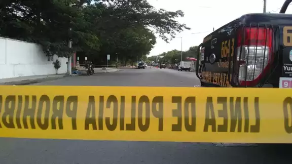 El lugar fue resguardado por la Secretaría de Seguridad Pública El lugar fue resguardado por la Secretaría de Seguridad Pública